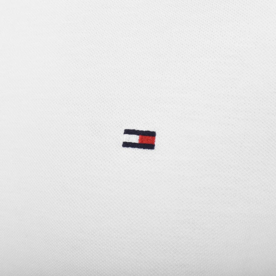 Tommy hilfiger logo flag t shirt white top